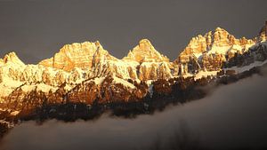 Alpen Im Morgen Sonne