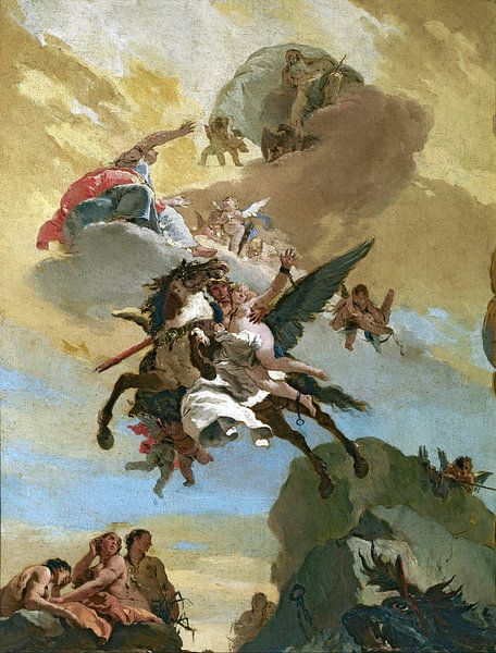 Giambattista Tiepolo, Perseus and Andromeda - 1730-1731 by Atelier Liesjes