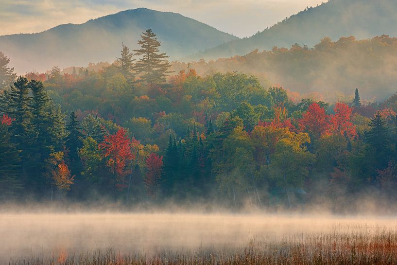 Herbst im Adirondack Park. von Henk Meijer Photography