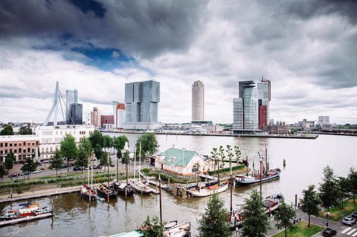 Rotterdam vanuit de Veerhaven