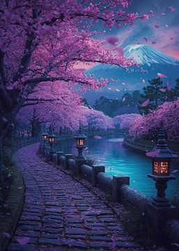 Kersenbloesempad Japans