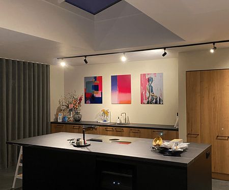 Moderne bunte abstrakte Malerei