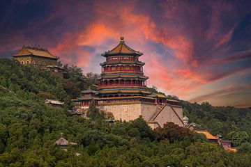 Het Zomerpaleis in Beijing van Roland Brack