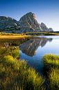 Wunderschöne Landschaft Dolomiten von Frank Peters Miniaturansicht