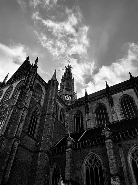 St Bavo église Haarlem par Alida Stam-Honders