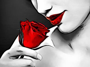 Rote Rose