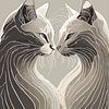 Katten liefde van MPA ARTS