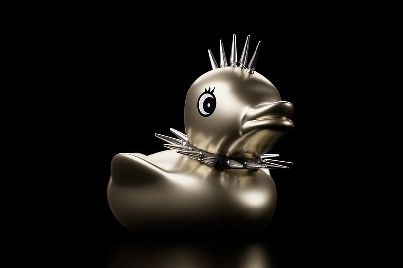 Metal Duck by Jörg Hausmann