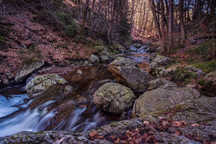 Mountain river La Hoëgne by Rob Boon