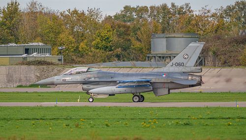 KLu F-16A Fighting Falcon van het 312 Squadron.