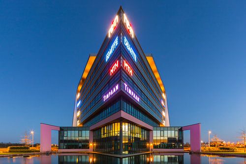 Moderne architectuur in Assen, Nederland