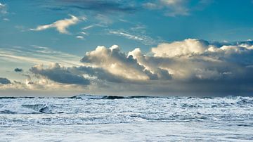 Storm above the North Sea by eric van der eijk
