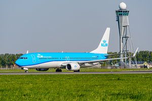 KLM Boeing 737-900 Passagierflugzeug.