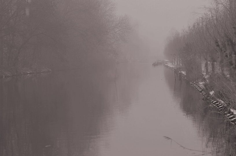 Winter- Krommenie Nederland van Agnes Meijer