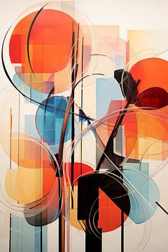 Fleurs abstraites sur Bert Nijholt