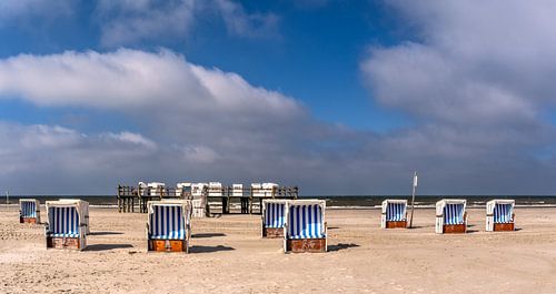 On the beach at St Peter-Ording