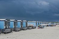 Strandhuisjes Hoek van Holland par Arthur Wolff Aperçu