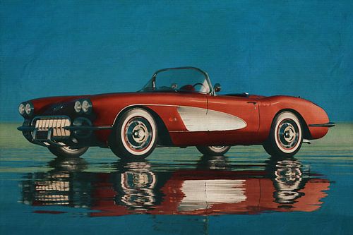 Chevrolet Corvette C1 uit 1960