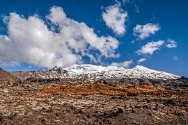 Mount Ruapehu in Tongariro National Park, New Zealand