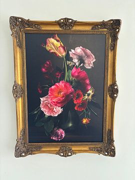 Klantfoto: Royal Century bloemstilleven van Sander Van Laar