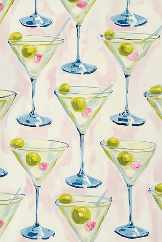 Motif « verre à martini »