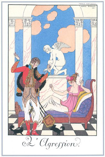 George Barbier - L'Agression van Peter Balan