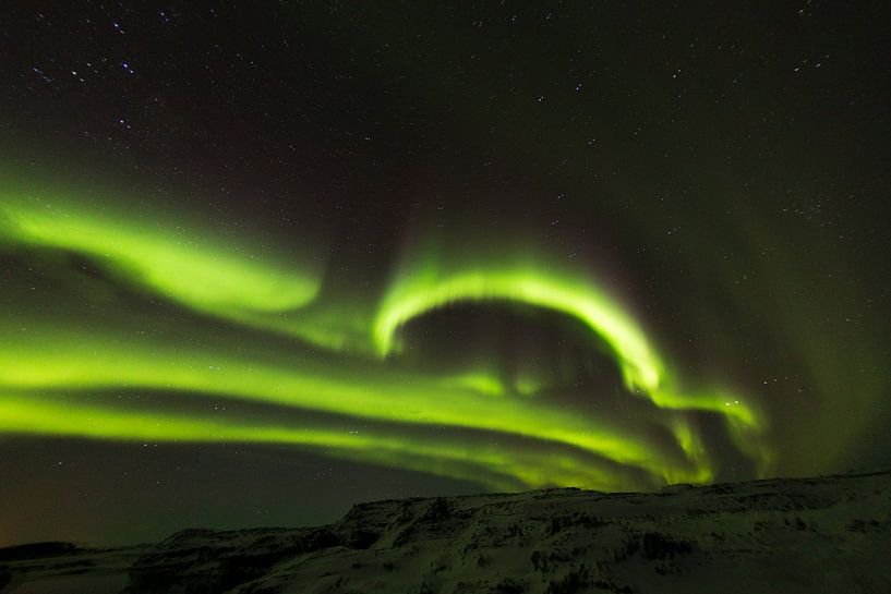 Nordlichter Island von Lifestyle Blue Photography