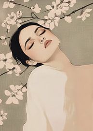 Raffinierte Gedanken in Blüte von Bianca ter Riet