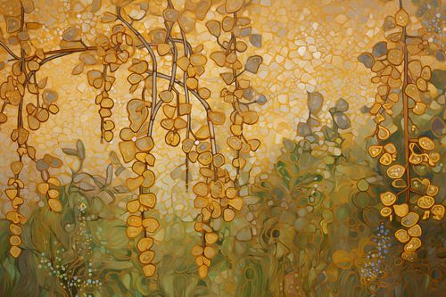 Hanging Golden Flowers