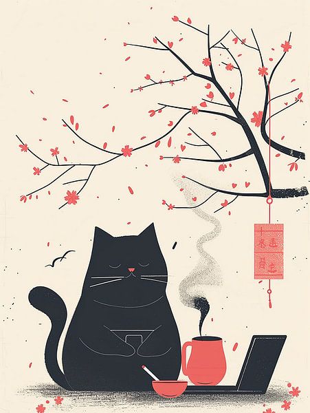 Black cat by Tan Nguyen