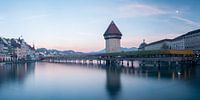 Lucerne : Pont de la Chapelle par Severin Pomsel Aperçu