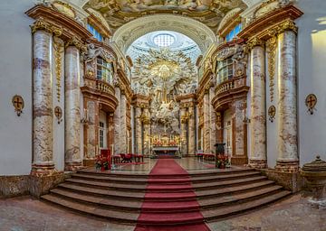 Panaroma van de Karlskirche in Wenen