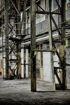 Alte verlassene Fabrik von Yvonne Smits