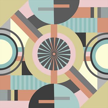 geometrische Formen und Farben
