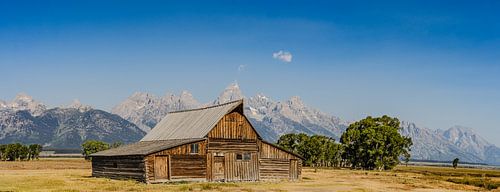 T.A. Moulton barn, Grand Teton National Park, USA van Jeroen van Deel