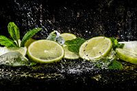 Citroen en munt, lemon and mint