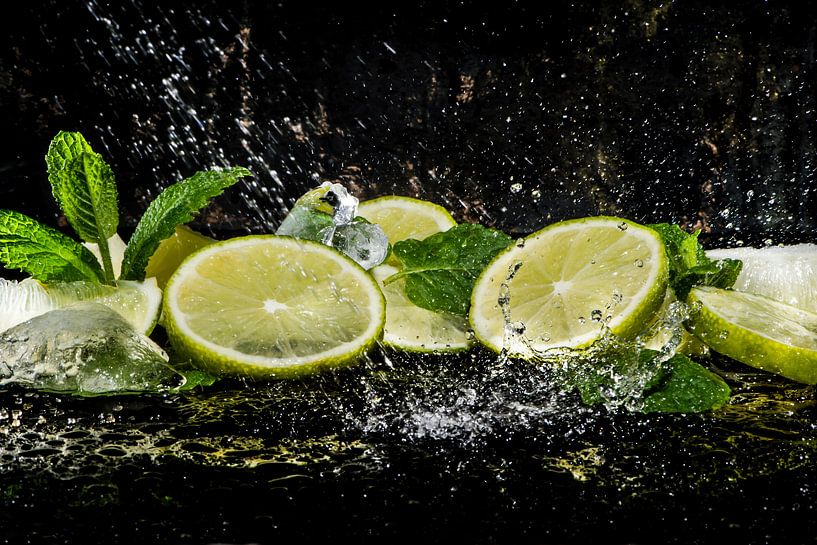 Refreshing lemon and mint by Corrine Ponsen