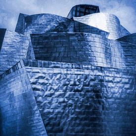 Guggenheim Bilbao en bleu sur Nordwin Alberts / Moving Stills