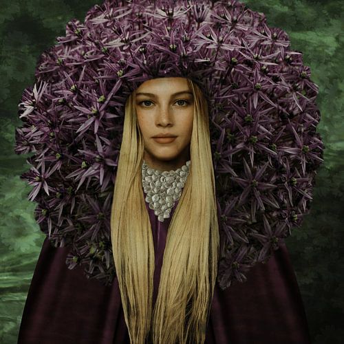 Capuchon Beauty Zomer Paars