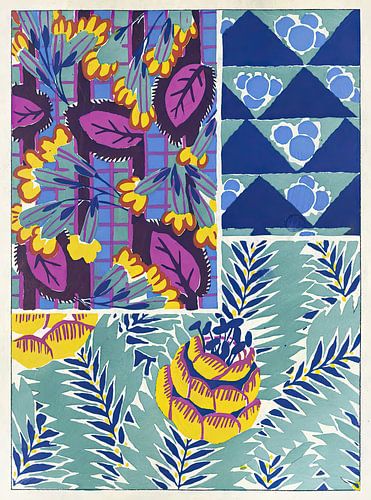 Émile-Allain Séguy - Ideeën voor stoffen en tapijten