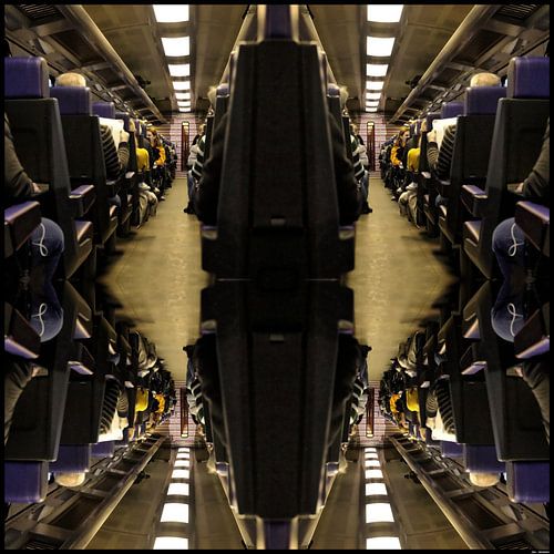 En train