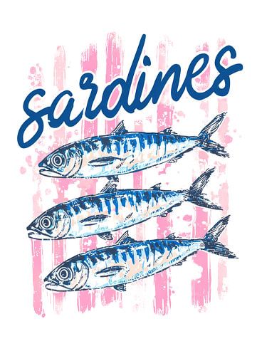 Illustration de sardines