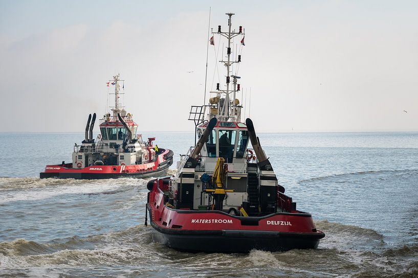 Schlepper Waterland und Waterstream von Jan Georg Meijer