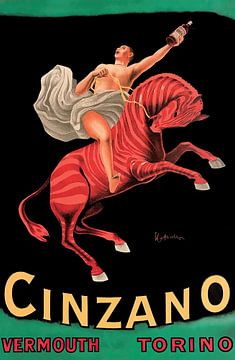 Leonetto Cappiello - Cinzano Vermouth Torino (1910 van Peter Balan