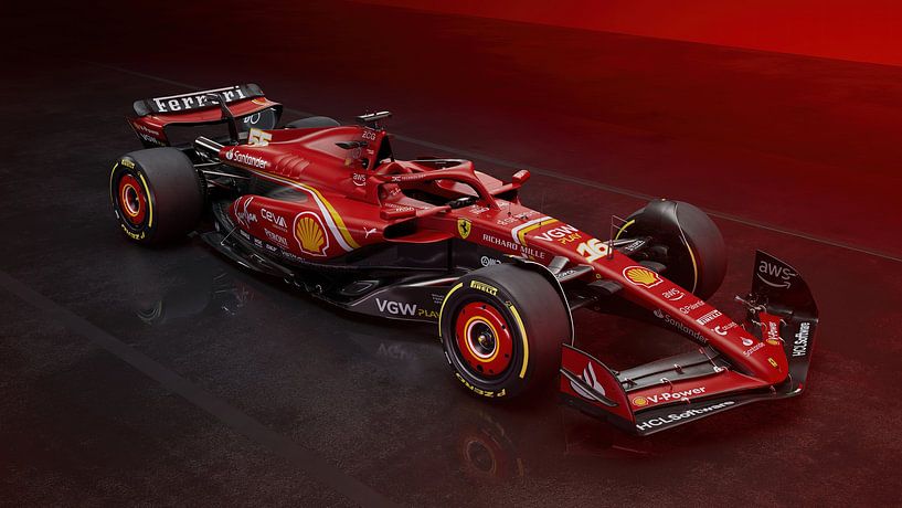 2024-Formula1-Ferrari-SF-24 by Hanzo Hasashi
