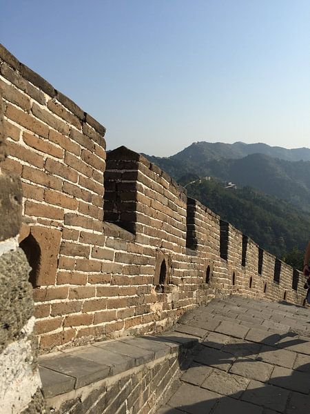 Chinese Muur Beijing by Puck vn