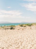 Wit zandstrand in Europa