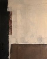 Modern abstract in earth tones