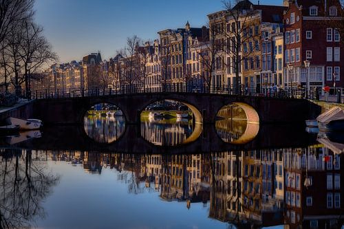 De Quellijnbrug over de Keizersgracht in Amsterdam, 2019