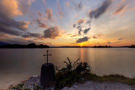 Goldene Stunde am Staffelsee von Teresa Bauer
